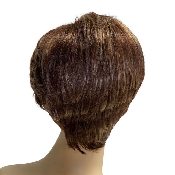 Synthetic Women’s Brown Asymmetrical hairstyle wig shortNew Without Tags‎ - Picture 7 of 12
